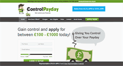 Desktop Screenshot of controlpayday.com